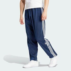 adidas Originals Adibreak Button Track Pants Blue Size Medium IM8220